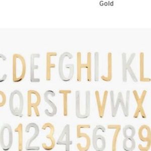 NWT Keep Collective  Gold Letter "U"